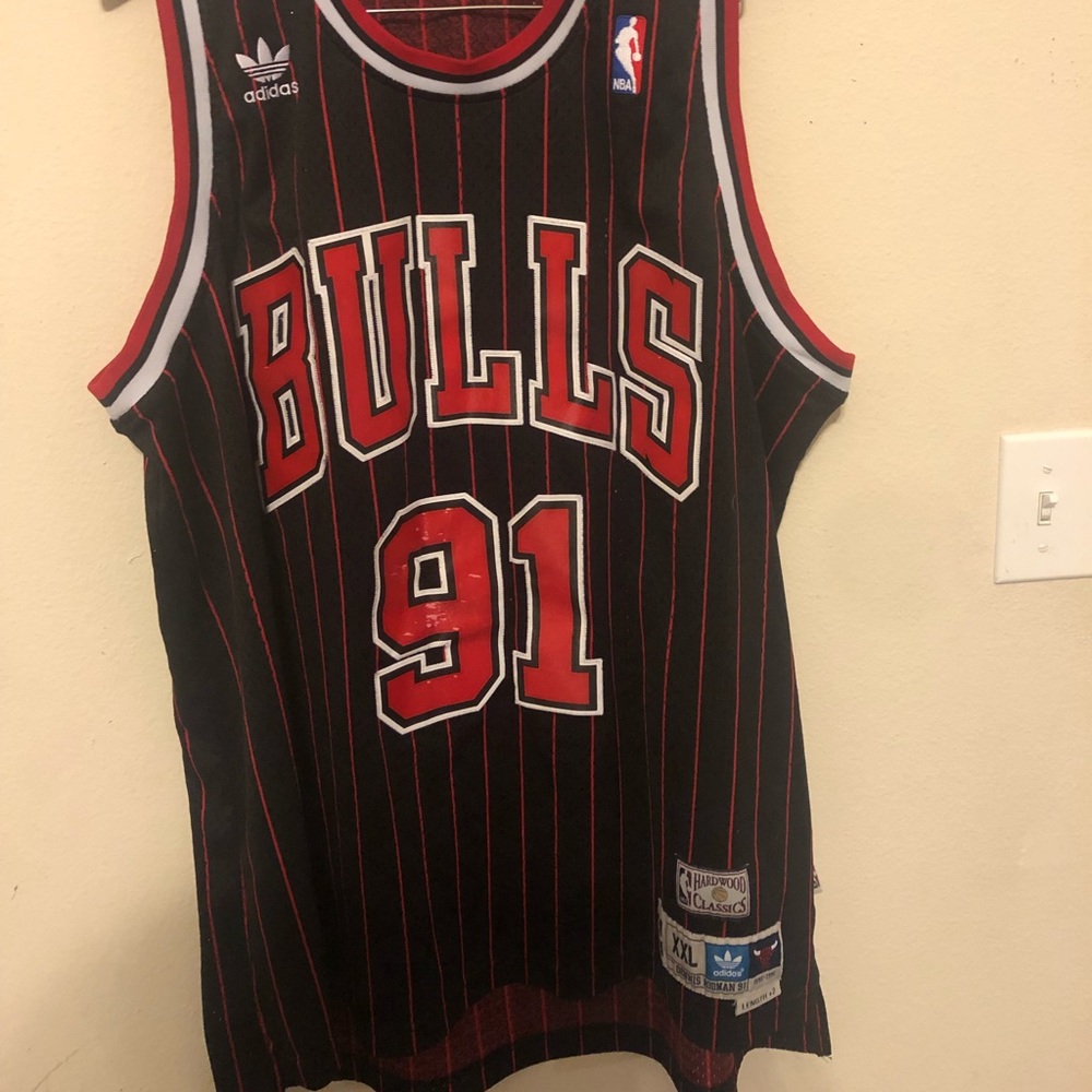 Vintage Rodman Chicago Bulls Jersey 91